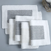 Custom Label Hotel Bath Mat Anti-Slip входная дверь Коврик удобный органический хлопковой пушистый мягкий плюшевый коврик для ванны