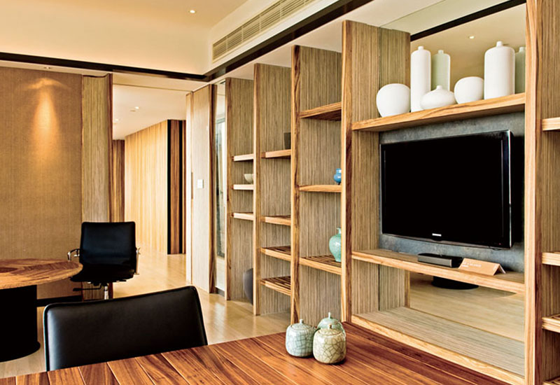 Мебель гостиницы роскошного стиля верхнего сегмента апарт-отеля современная изготовленная на заказ для проекта