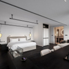 Modern Star Hotel Furniture Спальня набор дома мебель король размер деревянный/ткань для квартир Шунде Гуандун