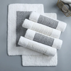 Custom Label Hotel Bath Mat Anti-Slip входная дверь Коврик удобный органический хлопковой пушистый мягкий плюшевый коврик для ванны