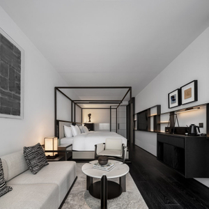 Modern Star Hotel Furniture Спальня набор дома мебель король размер деревянный/ткань для квартир Шунде Гуандун