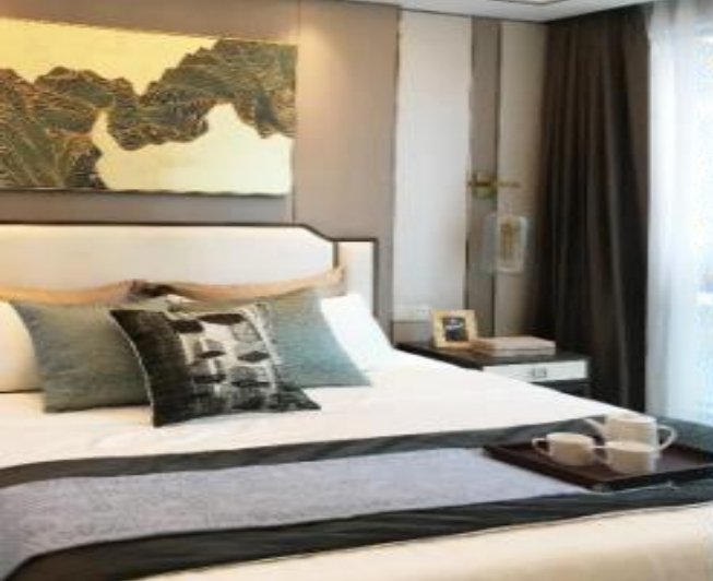 Проект моделя House: Шэньчжэнь Лонгганг Бихай Руйй Роуй -Роуд Пекин Базовая модель модельная комната