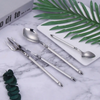 Высококачественный многоразовый набор столовых приборов Creative Skeeperware Plastware Spoon и вилка, изготовленные из нержавеющей стали