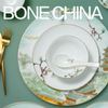 Бесштательный продавец китайский стиль в стиле Bone China Luxury Fine China Dinner Set, роскошный ужин ~