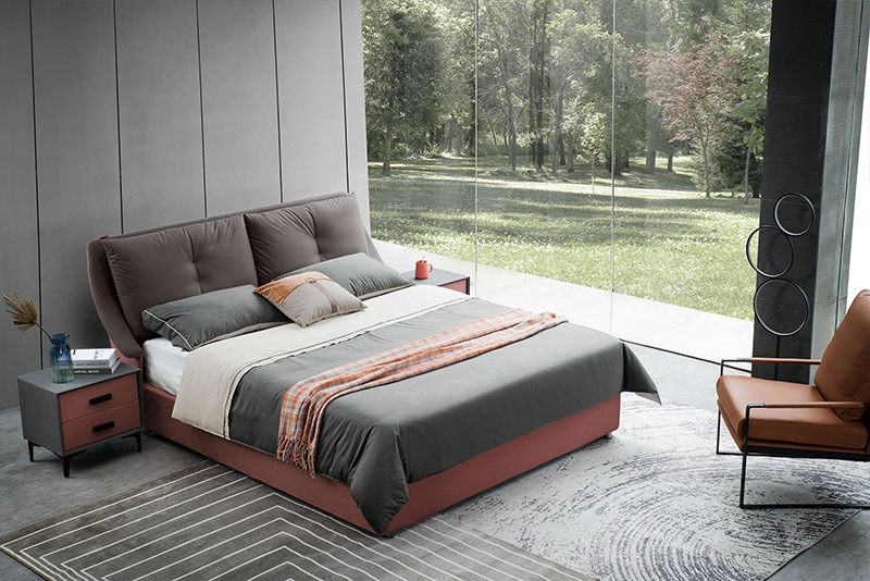 Скандинавские роскошные квартиры спальни с большим размером современный дизайн двуспальные кровати