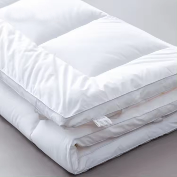 Оптовая продажа моющийся белый отель 700GSM микрофибра стеганая хлопчатобумажная подушка наматрасник топпер