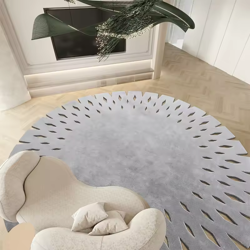 Ковры и ковровые покрытия для гостиной, круглые ковры ручной работы на заказ