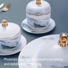 Бесштательный продавец китайский стиль в стиле Bone China Luxury Fine China Dinner Set, роскошный ужин ~